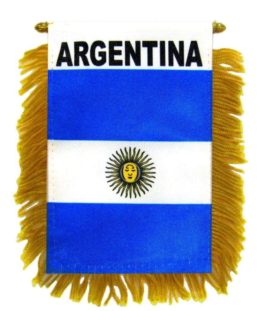 Argentina Mini Banner - Flags Importer