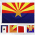 Arizona Embroidered Flag 3x5ft - Flags Importer