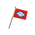 Arkansas 4x6in Stick Flag - Flags Importer