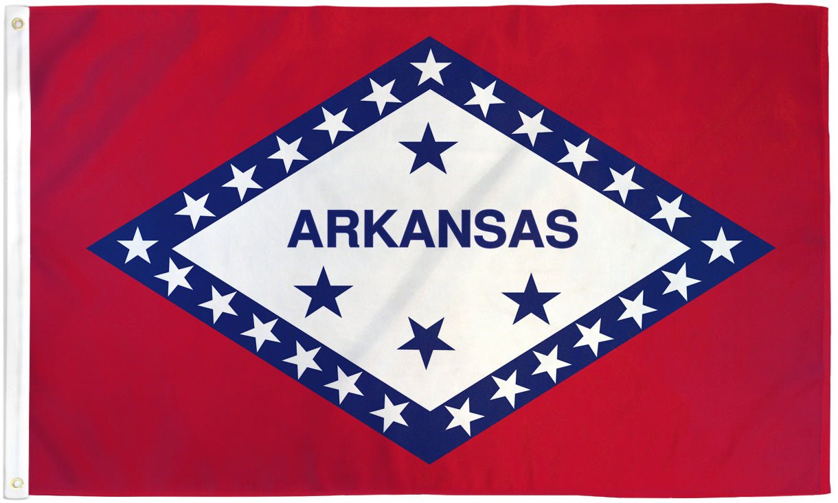 Arkansas Flag 2x3ft Poly - Flags Importer