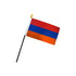 Armenia 4x6in Stick Flag - Flags Importer