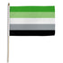 Aromantic 12x18in Stick Flag - Flags Importer