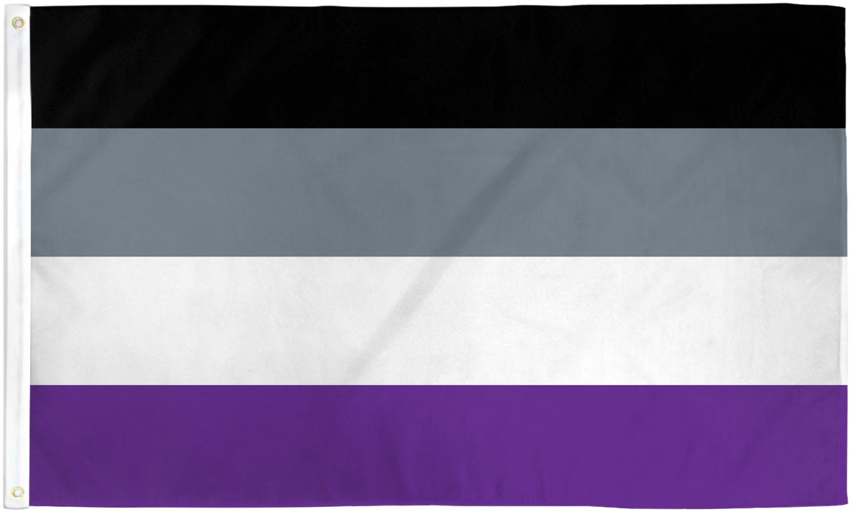 Asexual Flag 3x5ft Poly - Flags Importer