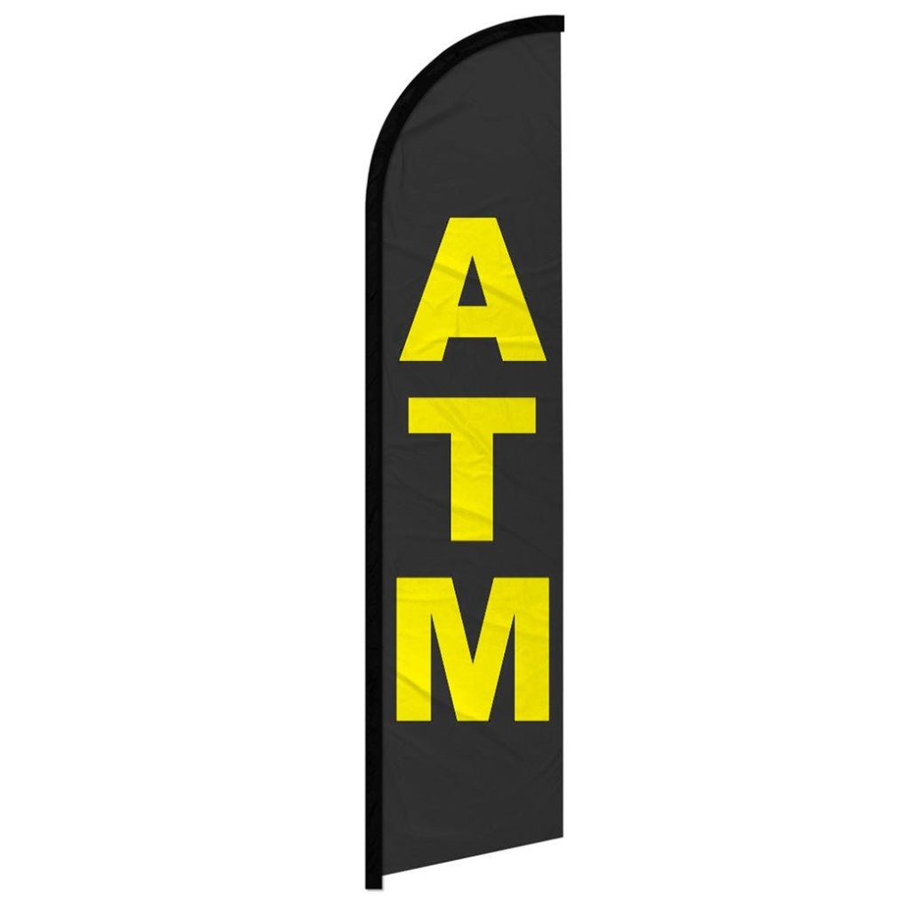 ATM Windless Banner Flag - Flags Importer