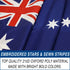 Australia Embroidered Flag 3x6ft - Flags Importer