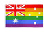 Australia (Rainbow) Flag 3x5ft Poly - Flags Importer