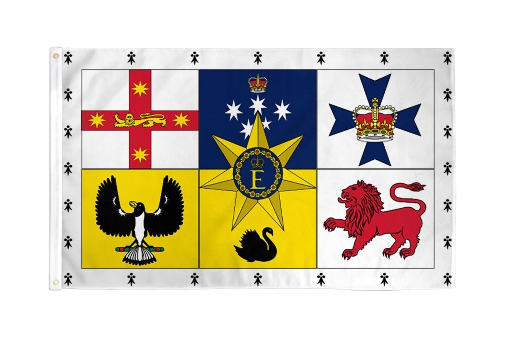 Australia Royal Flag 3x5ft Poly - Flags Importer