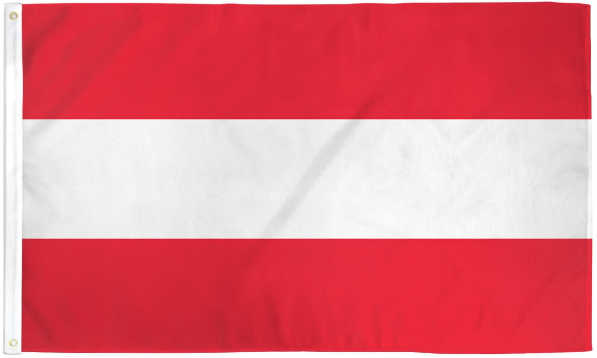 Austria Flag 2x3ft Poly - Flags Importer