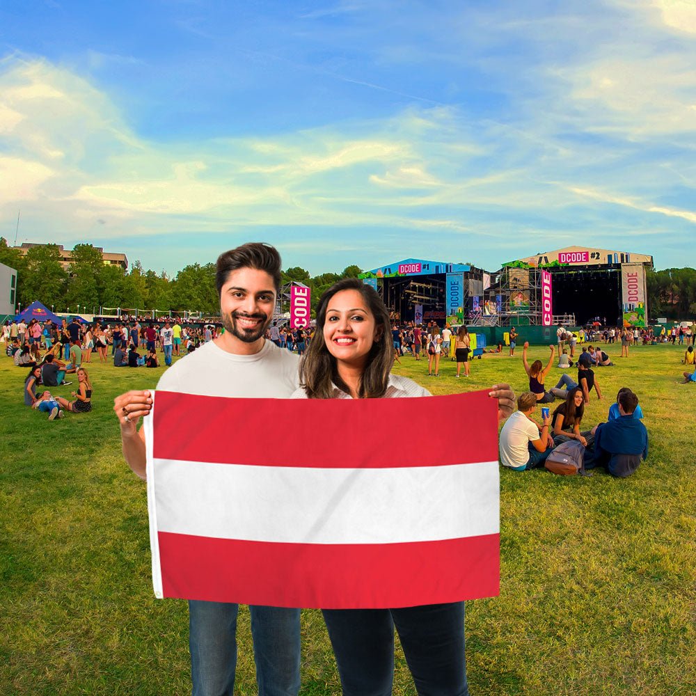 Austria Flag 2x3ft Poly - Flags Importer