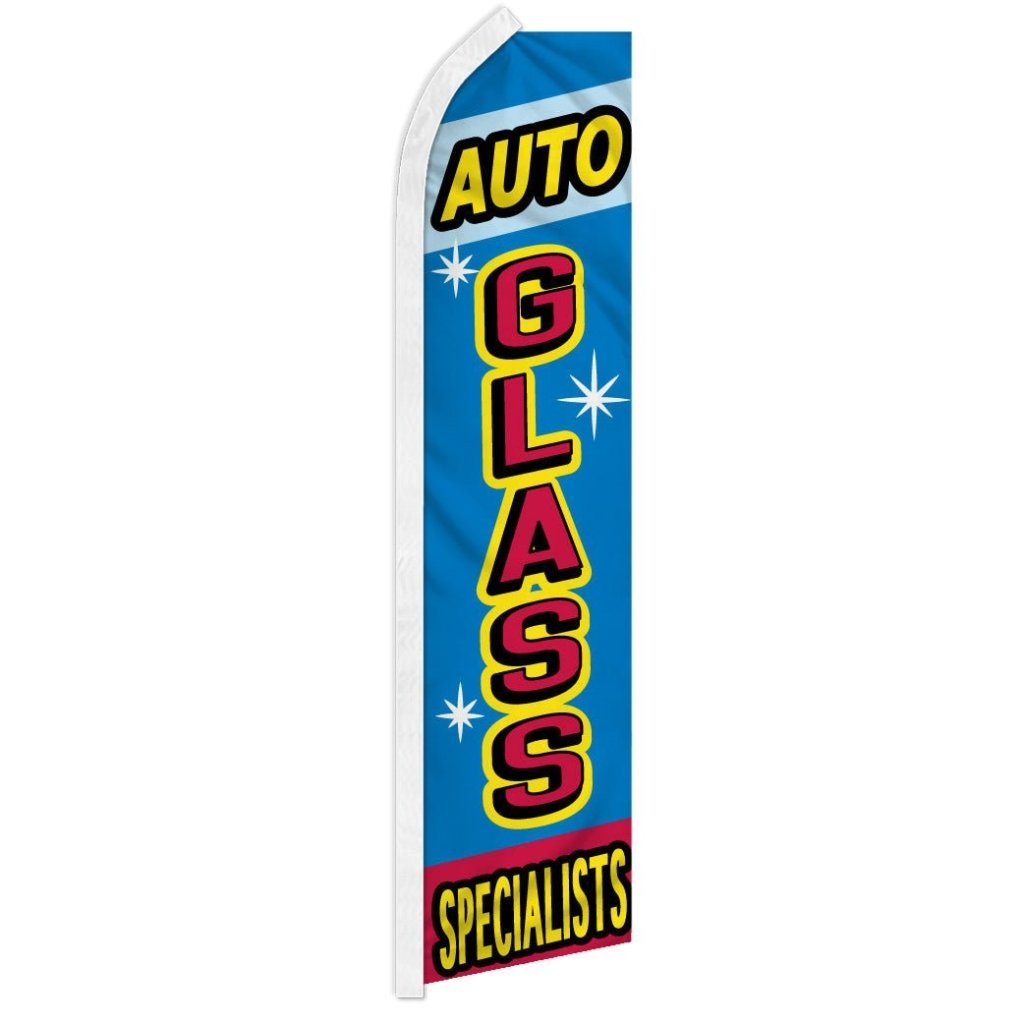 Auto Glass Specialists Super Flag - Flags Importer