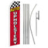 Auto Upholstery Super Flag & Pole Kit - Flags Importer