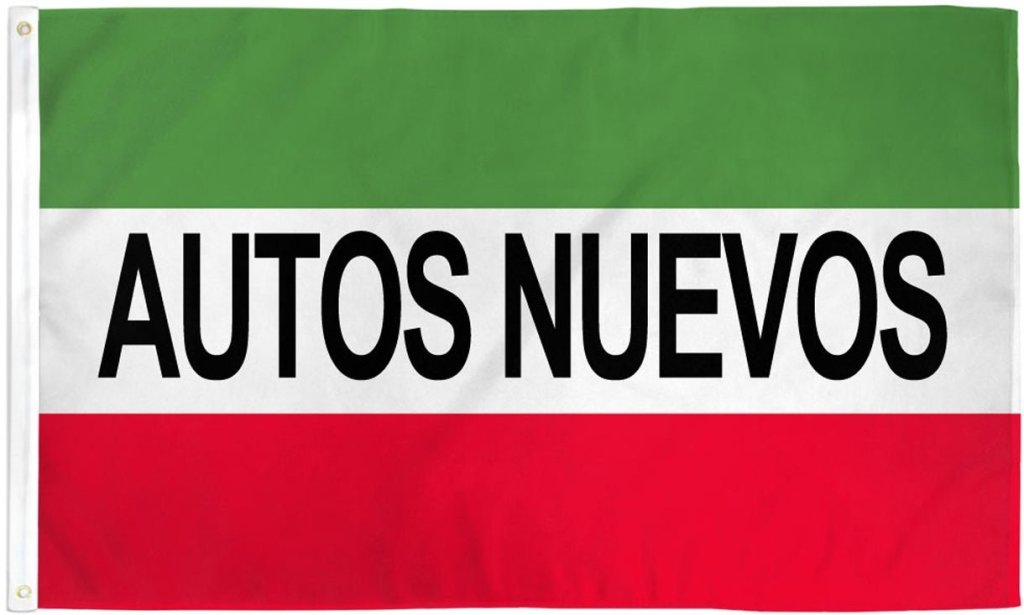 Autos Nuevos Flag 3x5ft Poly - Flags Importer