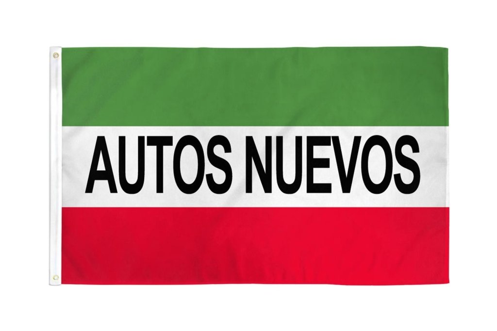 Autos Nuevos Flag 3x5ft Poly - Flags Importer