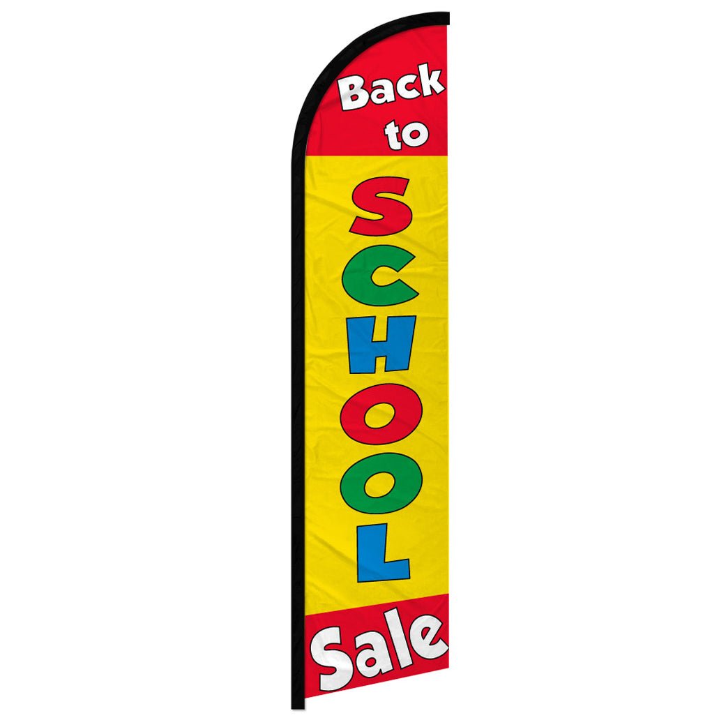 Back to School Sale Windless Banner Flag - Flags Importer