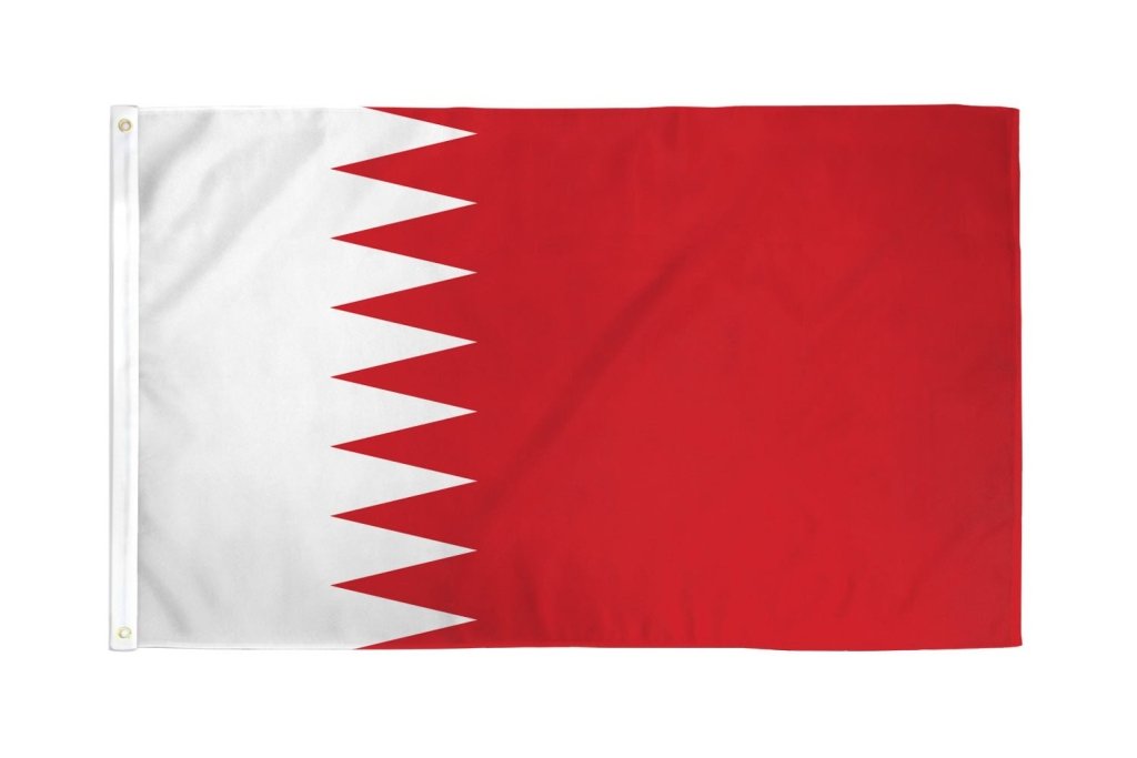 Bahrain (Old) Flag 3x5ft Poly - Flags Importer