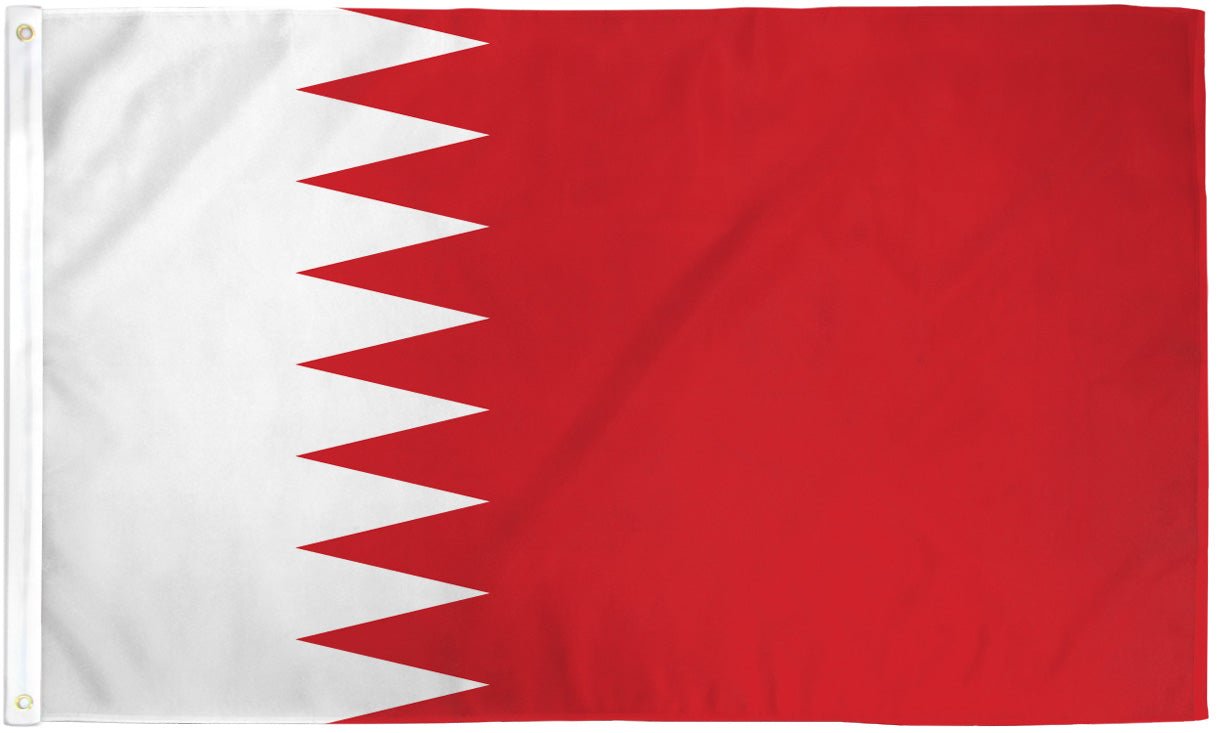 Bahrain (Old) Flag 3x5ft Poly - Flags Importer