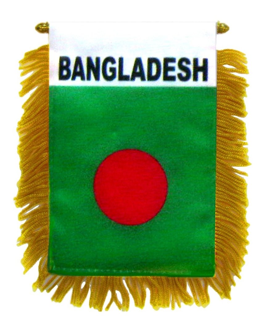 Bangladesh Mini Banner - Flags Importer