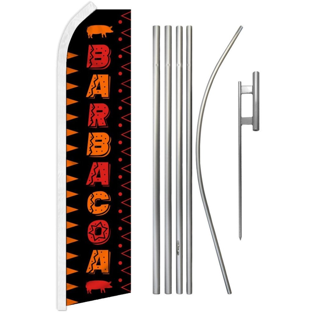 Barbacoa Super Flag & Pole Kit - Flags Importer