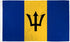 Barbados Flag 2x3ft Poly - Flags Importer