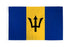 Barbados Flag 2x3ft Poly - Flags Importer