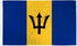 Barbados Flag 3x5ft Poly - Flags Importer