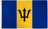 Barbados Flag 3x5ft Poly - Flags Importer