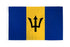 Barbados Flag 3x5ft Poly - Flags Importer