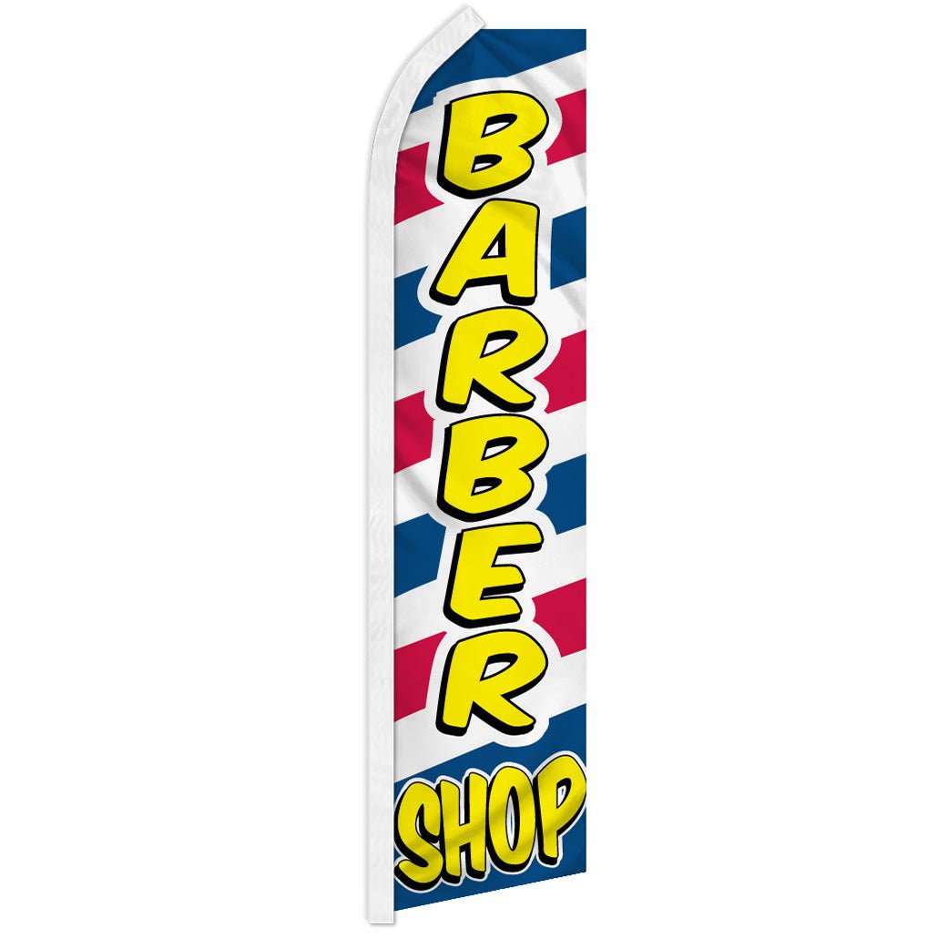 Barber Shop (Letters) Super Flag - Flags Importer