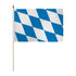 Bavaria 12x18in Stick Flag - Flags Importer