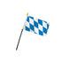 Bavaria 4x6in Stick Flag - Flags Importer