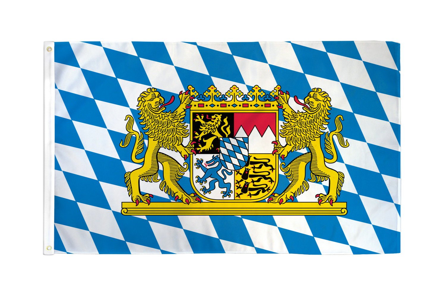 Bavaria (Lion) Flag 2x3ft Poly - Flags Importer