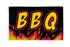 BBQ (Black) Flag 3x5ft Poly - Flags Importer