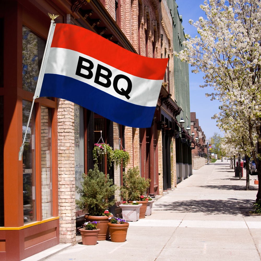 BBQ Flag 3x5ft Poly - Flags Importer