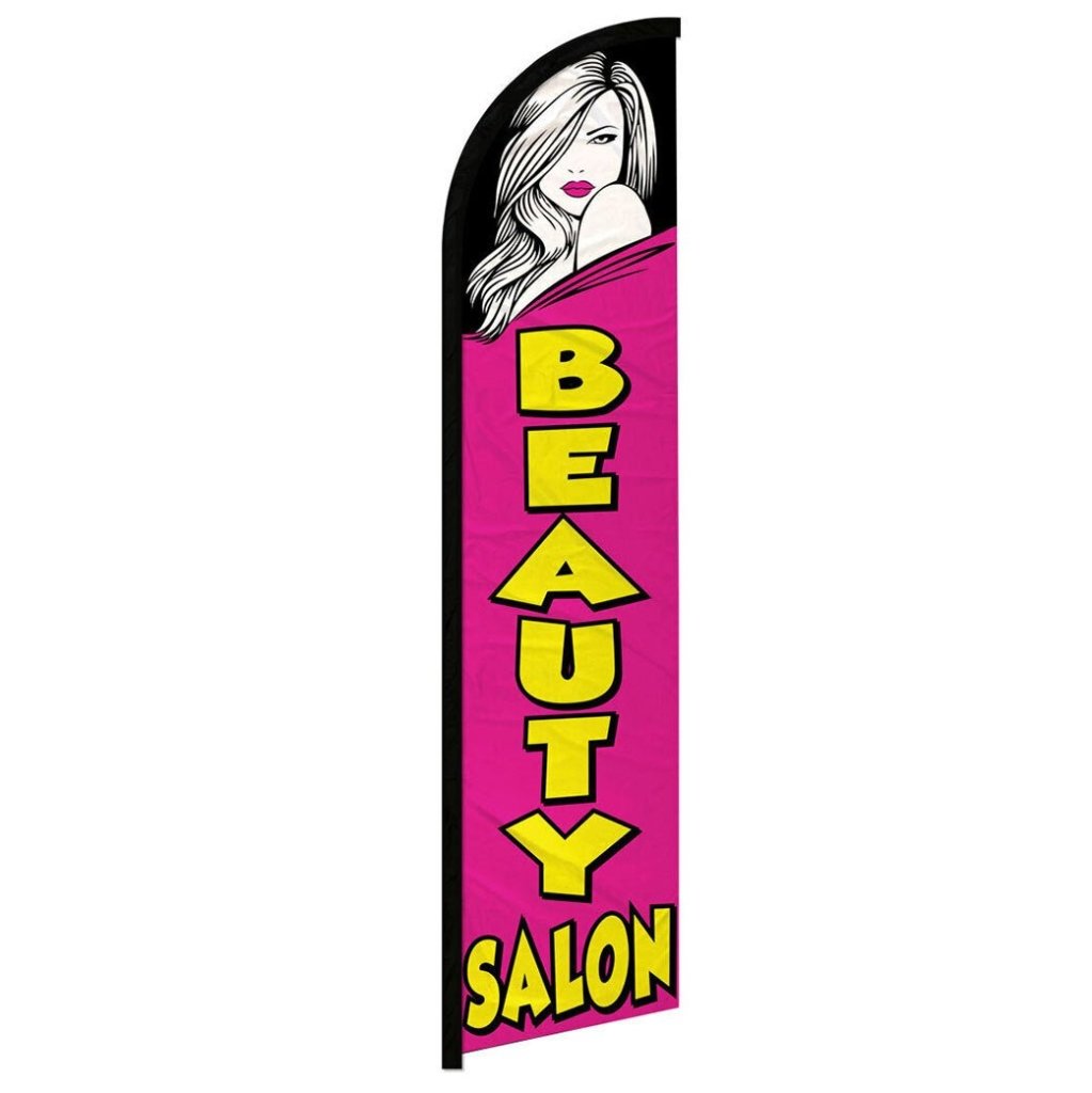 Beauty Salon Windless Banner Flag - Flags Importer