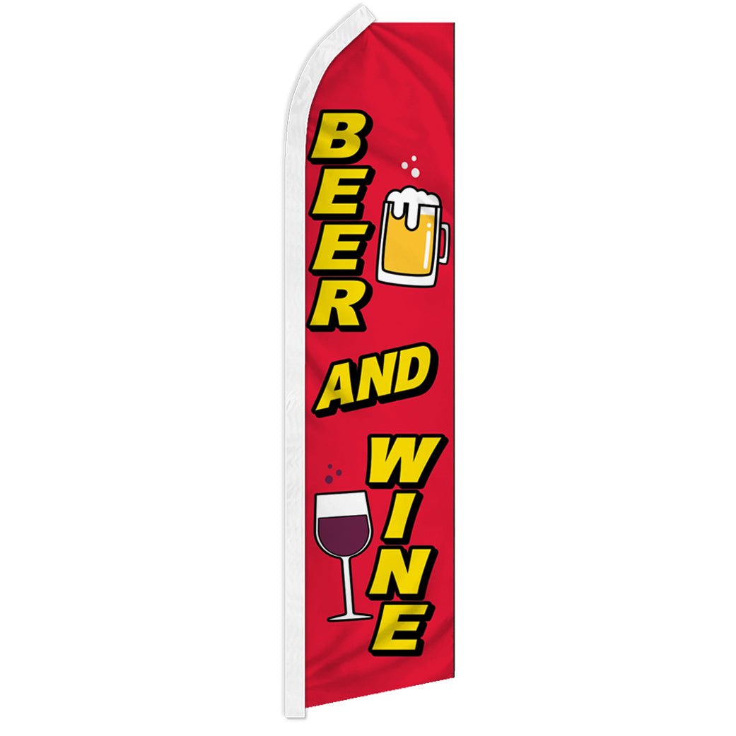 Beer and Wine Super Flag - Flags Importer