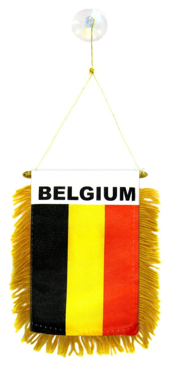 Belgium Mini Banner - Flags Importer