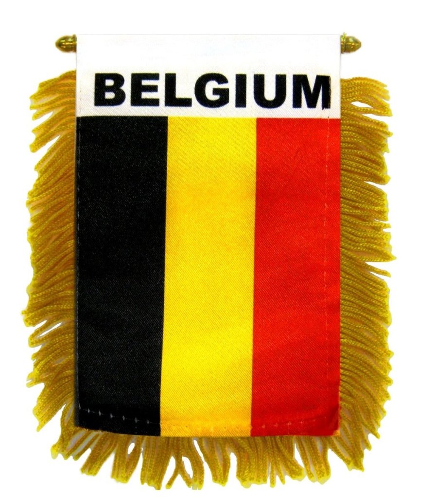 Belgium Mini Banner - Flags Importer