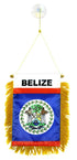 Belize Mini Banner - Flags Importer