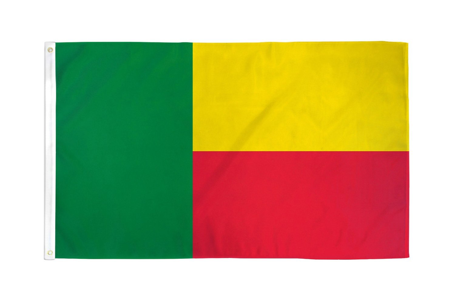 Benin Flag 2x3ft Poly - Flags Importer