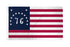 Bennington 76 Flag 3x5ft Poly - Flags Importer