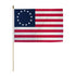 Betsy Ross 12x18in Stick Flag - Flags Importer