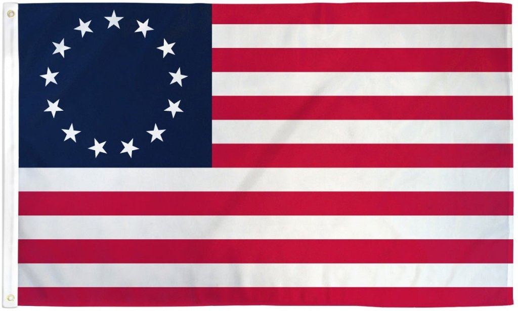 Betsy Ross Flag 3x5ft Poly - Flags Importer