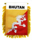 Bhutan Mini Banner - Flags Importer