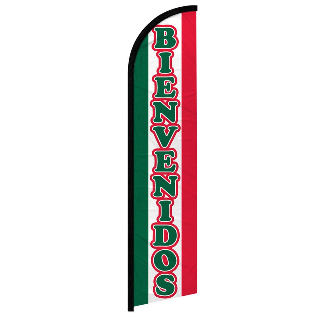 Bienvenidos Windless Banner Flag - Flags Importer