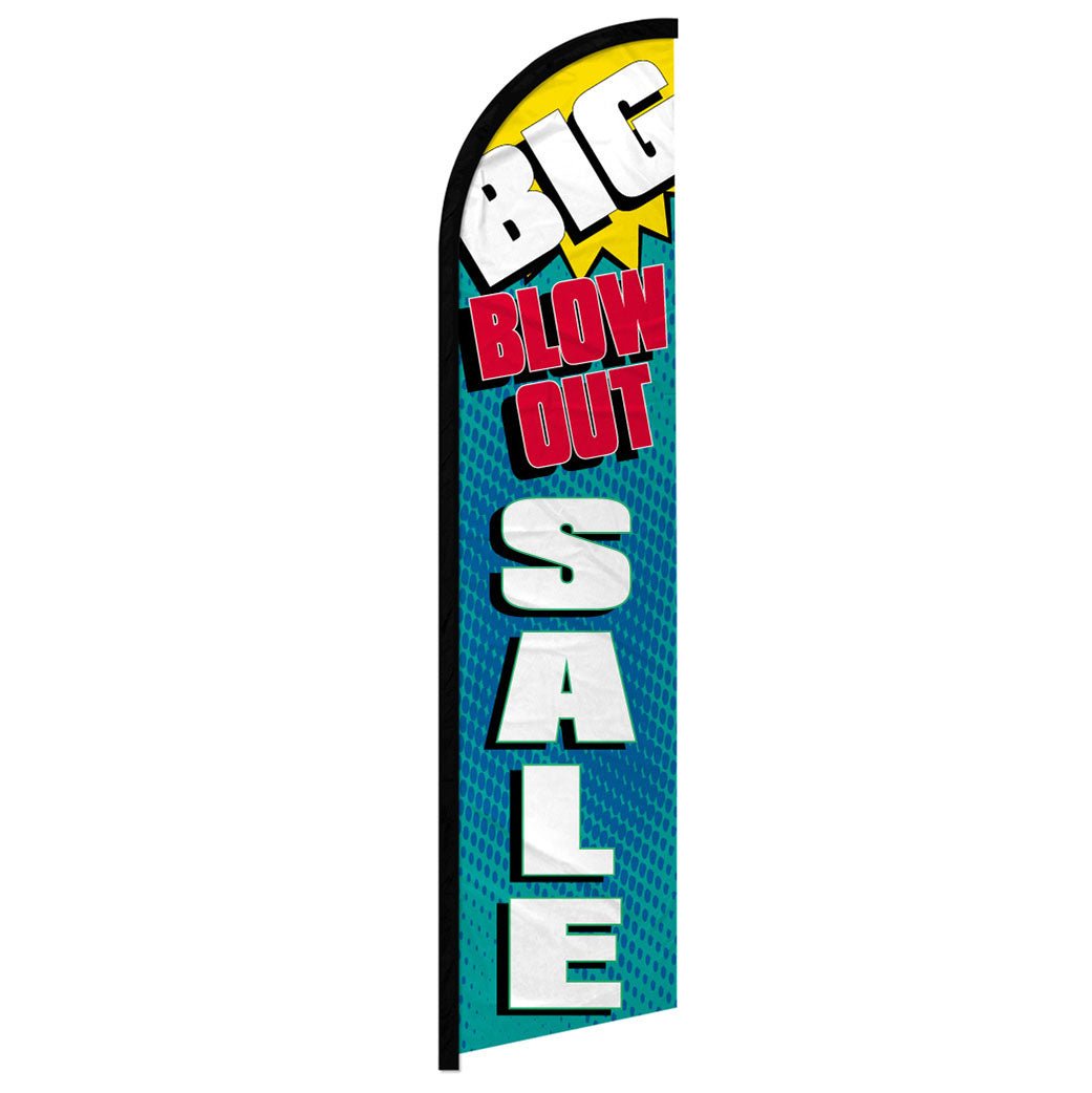 Big Blow - Out Sale Windless Banner Flag - Flags Importer