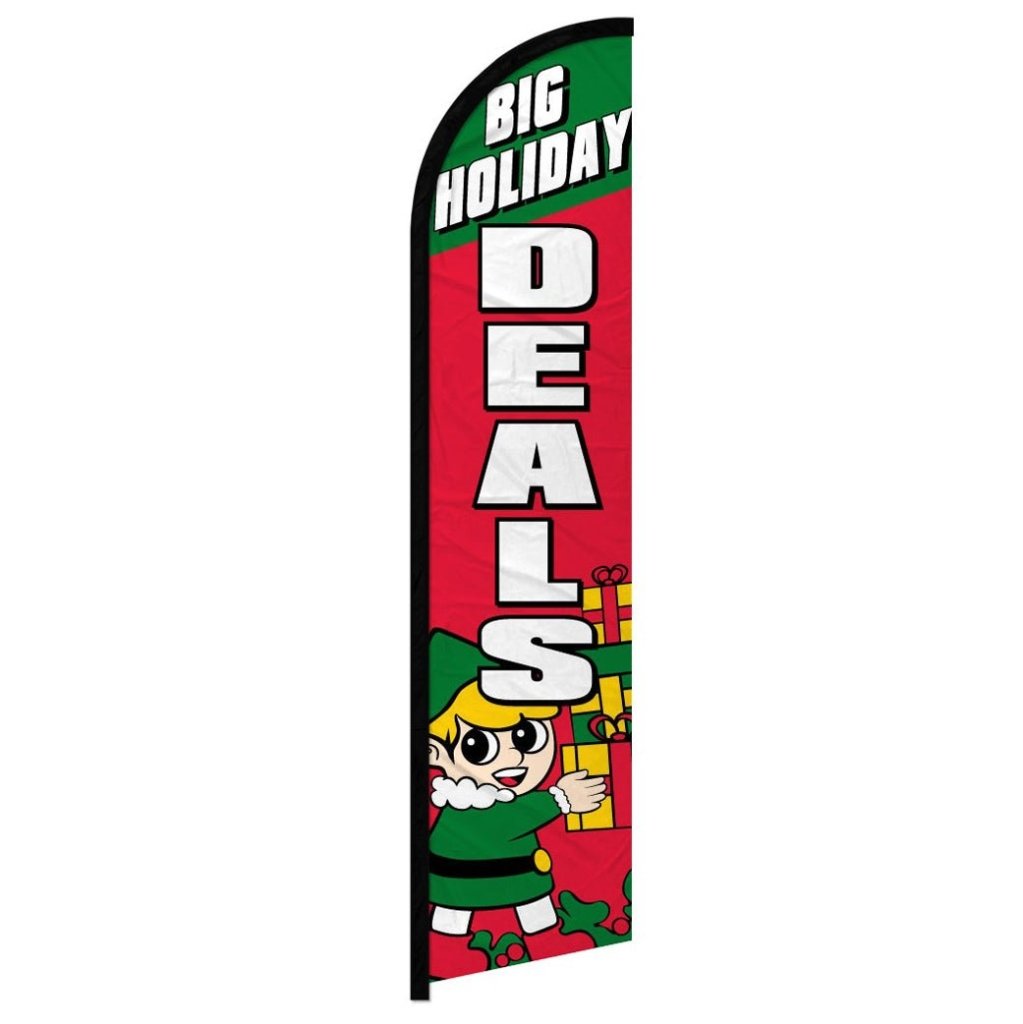 Big Holiday Deals Windless Banner Flag - Flags Importer