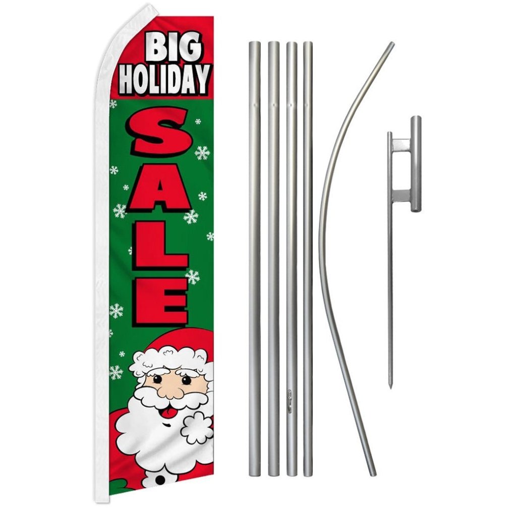 Big Holiday Sale Super Flag & Pole Kit - Flags Importer