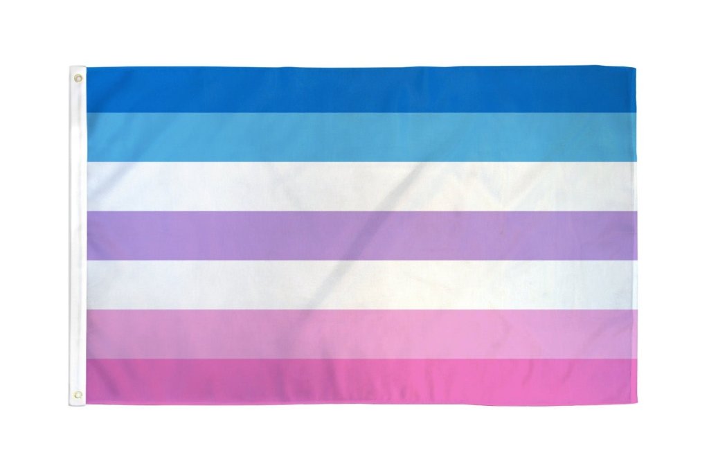 Bigender Flag 3x5ft Poly - Flags Importer