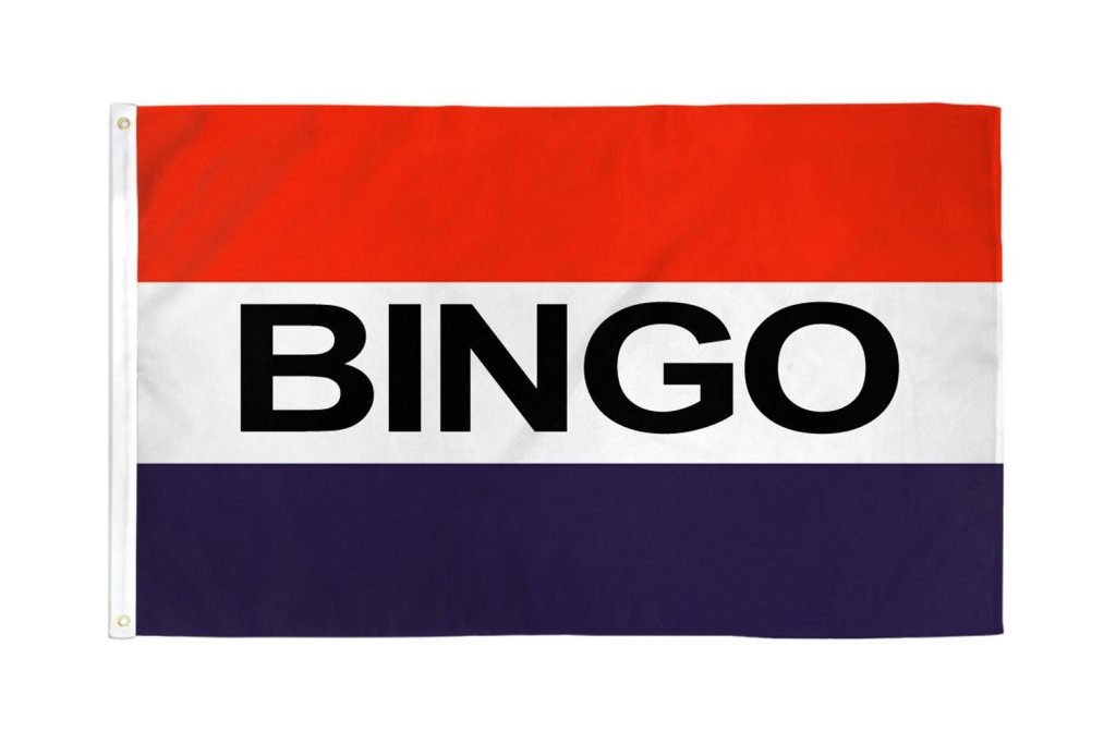 Bingo Flag 3x5ft Poly - Flags Importer