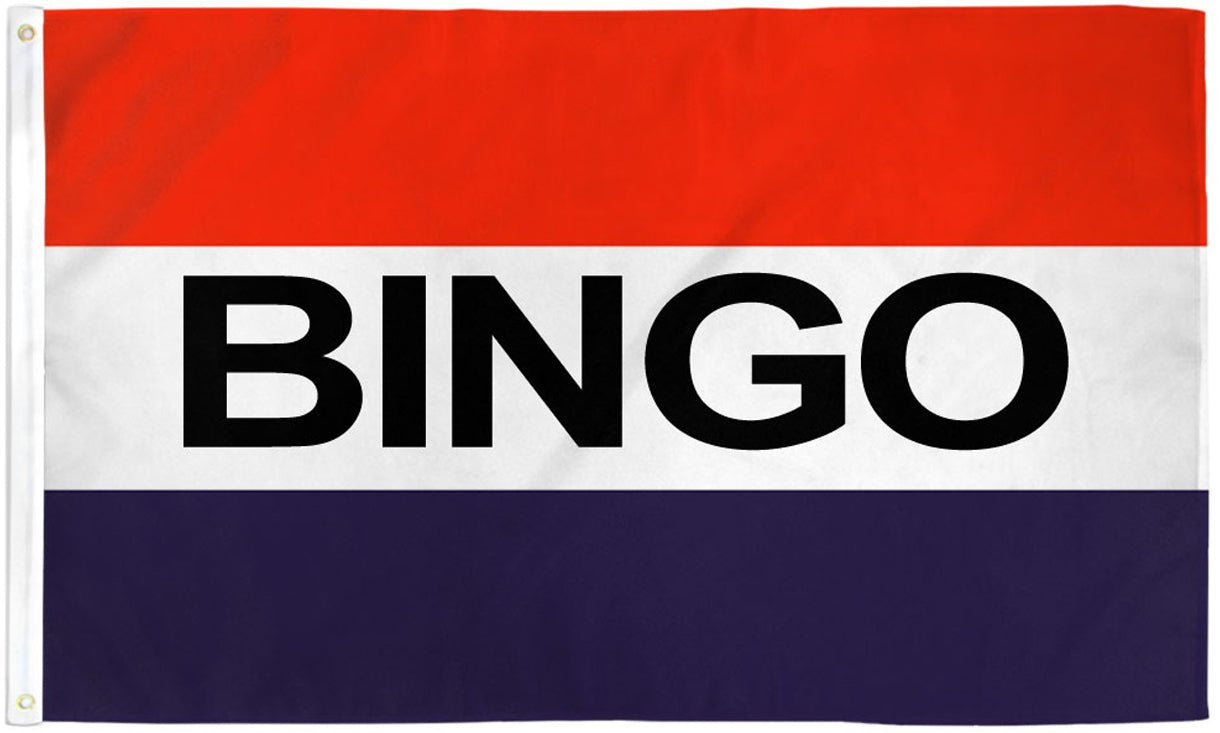 Bingo Flag 3x5ft Poly - Flags Importer